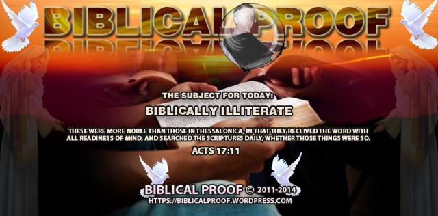 Biblically Illiterate